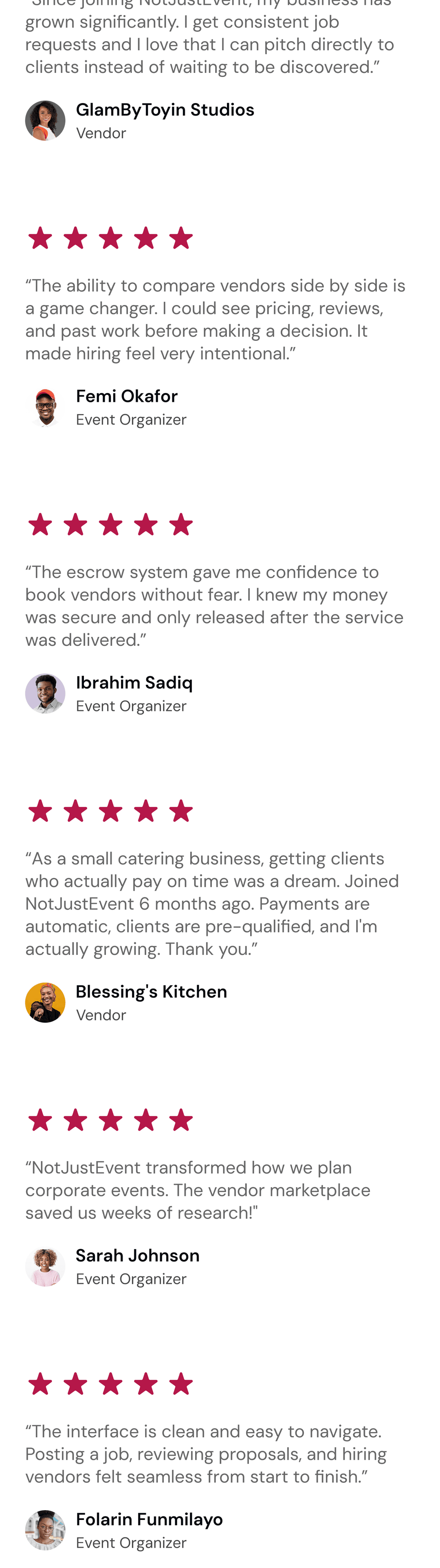 Customer Reviews Column 1
